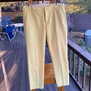 Yellow Zara Pants